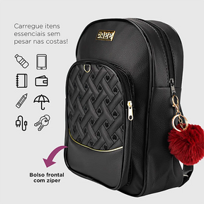 Mochila Feminina Preta